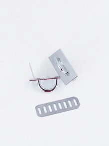 2pcs High Quality Luggage Hardware Handbag Hardware Accessories Upscale Leather Bag Alloy Arch Bridg