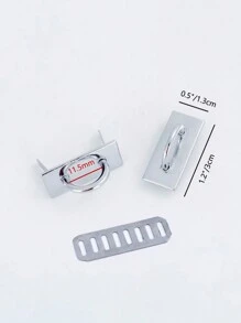 2pcs High Quality Luggage Hardware Handbag Hardware Accessories Upscale Leather Bag Alloy Arch Bridg