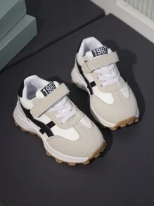 1 Pair Children Outdoor Fashion Comfortable Casual Sports Shoes, Spring/Summer - Black - View 1