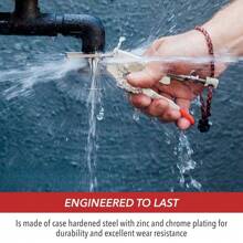 Commercial Fire Sprinkler Heads Shutoff Tool For Managing Accidental Fire Sprinklers Activation And Water Damage, Works On Upright, Pendant And Sidewall Sprinklers And Recessed Heads - 1 - 查看 4