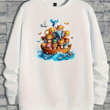1 pièce/2 pièces/3 pièces Autocollants de transfert de chaleur à thème océanique - animaux lavables, conviennent pour les t-shirts, jeans, vestes, sacs à dos, vêtements, chapeaux - design avec éléphants, tigres, chats, chiens, oiseaux