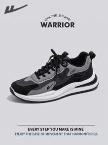 Warrior Men's Breathable Sports Shoes Spring And SummerLightweightComfortableBreathableModest Style Casual Yet SleeksneakersApplicable Throughout The Yearwear-ResistingAll-Day WearTraining SneakersRunning Shoes