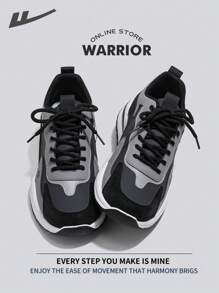 Warrior Men's Breathable Sports Shoes Spring And SummerLightweightComfortableBreathableModest Style Casual Yet SleeksneakersApplicable Throughout The Yearwear-ResistingAll-Day WearTraining SneakersRunning Shoes