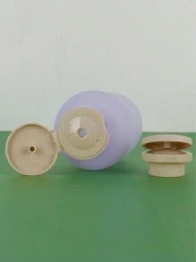 Refillable Travel Toiletry Containers, Multi-Functional Divided Bottles With Protective Caps, 300ml Airless Cosmetic Jars, Face Mask Bottles, Travel Accessories With Lids, Cream Jars, Hair Mask Containers, Cream Bottles, Scrub Jars, Cosmetic Bottles, Body Lotion Tubs, Perfect Storage Solution, Great Gift Item. - Multicolor - View 5