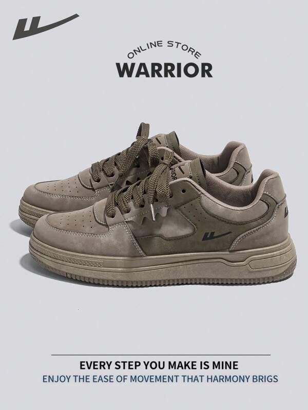 WARRIOR Zapatillas de entrenamiento para hombre tipo Warrior. Diseño ligero, cómodo y transpirable, con estilo modesto pero elegante, apropiado para usar todo el año, resistente y cómodo para todo el día, zapatillas para correr