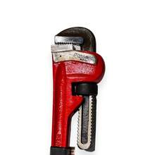 Llave Stilson 18' Cuerpo de Hierro - Rojo - Ver 2