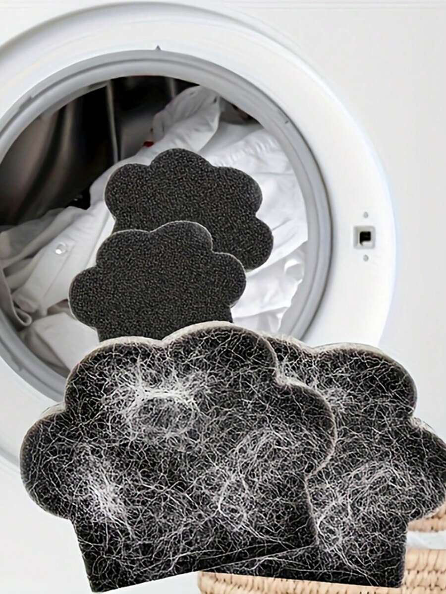 2/10pcs Pet Hair Remover For Laundry, Reusable Dryer Balls ,Non Electric Lint Remover, Reduces Wrinkles, Saves Drying Time, Cute Bear Design, Easy Hair Removal For Washing Machine, Pet Hair Remover, Laundry Cleaner, Cleaning Supplies, Easy Hair Removal And Cleaning - Multicolor - View 1