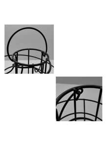 厨房台面鸡蛋架，用于存放鸡蛋，创意金属鸡蛋收集展示架，农舍复活节彩蛋展示架，适用于户外、露营 - 彩色 - 查看 8