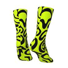 1 Pair Land Norris 2024 Helmet Pattern Black Sock For Men Hip Hop Harajuku Happy Quality Pattern Printed Boys Crew Sock Novelty Gift, Fall Socks