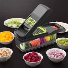L Box Vegetable Cutter, Multi-Functional And Efficient Potato Grater And Vegetable Cutter, Portable Vegetable Cutter For Household Kitchen