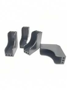 10 piezas, protector de bordes de muebles, envoltorio de esquina de marco de fotos, protector de esquina de vidrio de mesa, protector de esquina anti-colisión, material de envoltorio de esquina de plástico para muebles y marcos de fotos, protector de muebles, anti-colisión de muebles, protector de esquina - Multicolor - Ver 5