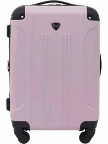 Travelers Club Chicago Hardside Expandable Spinner Luggage, Teal, 20" Carry-On - tử đinh hương - Xem 1