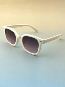 1pc Fashion Glasses Suitable For Children Aged 7-14 Years, For Party, Outdoor, Decoration, Daily Photo Taking