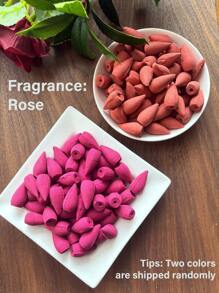 160pcs, Backflow Incense, Natural Waterfall Incense For Backflow Incense Burner, Perfect Yoga Gift, Brings Relaxing Aroma With Soothing Scent, Natural Waterfall Incense Cone, Home Backflow Cone, For House Air Freshener, Meditation, Yoga, Home Or Office Purification - Backflow Incense - View 5