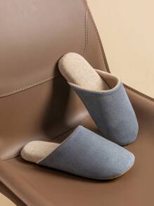 Women's Slippers Autumn&Winter Fur Indoor Bedroom Comfortable Ladies Shoes Soft Home Female Floor Slippers Indoor Anti-Skid Silent Flat Men Slippers Warm Fuzzy Slides For Couples