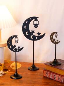 1pc/3pcs European Style Luxury Creative Metal Ginkgo Leaf Decoration Ornament, Living Room Cabinet Desktop Decoration