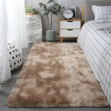 Casa Laura Enxovais Plush Runner 1.00X60 Comfortable Soft Touch Home Decor Chic Style - Màu be pha trộn - Xem 2
