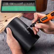 20/30 Piece Rhinestone Burr Set, 3mm Handle Carving Drill Bit, Fine Carving And Polishing Drill Bit Set, Rhinestone Coating Can Improve Cutting Efficiency, Very Suitable For Jewelry Carving, Woodworking, Handicrafts And DIY