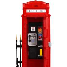 LEGO Modelo de cabina telefónica roja de Londres para adultos, soporte para cabina telefónica y teléfono celular de Londres para construir y exhibir, idea de regalo creativa para viajeros, recuerdo de Londres para la decoración del hogar u oficina, 21347, regalo de Navidad - 1 color - Ver 11