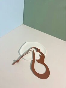 1 stuk Effen kleur PU Mode Minimalistisch Veelzijdig Nieuw Arabisch Letterontwerp Sleutelhanger, Geschikt voor koppels, studenten, kantoorpersoneel, dagelijks, datum, vakantie, reizen, cadeau voor vriend, vriendin, moeder, kindverjaardag
