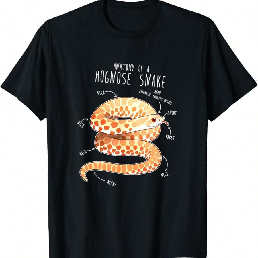 Anatomy Of Albino Hognose Snake T-Shirt. | SHEIN USA
