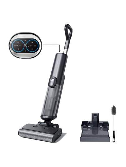 Proscenic F20A Cordless Stofzuiger Mop, 35 Minute Runtime, LED Display, Self Cleaning Air Drying, All Around Edge Cleaning, App Control, Solid Liquid Separation, EU Plug.
