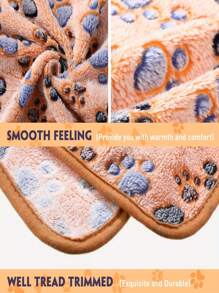 Paquete de 3 mantas para mascotas, paquete de 1 cama para perros y gatos, adecuado para todas las estaciones, apto para mascotas pequeñas, medianas y grandes, alfombrilla para gatos