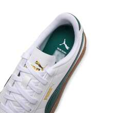 Puma Club II SL 纹理皮革轻便耐穿低帮休闲运动鞋，适合日常、旅行和休闲穿着，397445-08