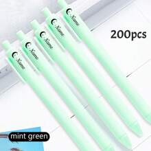 LICVIC 1/2/5/10/20支装定制刻字彩色圆珠笔，个性化儿童姓名圆珠笔，定制中性笔，教师用笔，现代可爱，适合生日礼物、教师节礼物、毕业礼物、返校用品、日常上学、办公用品，送给男士/女士、孩子、朋友、学生、员工、老师、同事的创意礼物，书写舒适，多功能，圣诞礼物 - 風格A - 查看 24