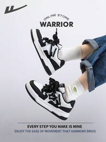 WARRIOR Warrior Women's Skateboarding Shoes Spring And SummerLightweightComfortableBreathableModest Style Casual Yet SleeksneakersApplicable Throughout The Yearwear-ResistingAll-Day WearTraining SneakersRunning Shoes