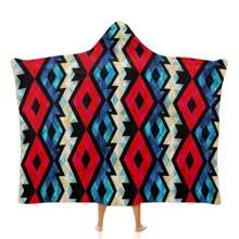 1pc Colorful Printed Hooded Beach Towel, Soft Quick Dry Anti-Sand Travel Blanket, Super Absorbent Lightweight Beach Poncho Towel Made Of Microfiber, Perfect For Beach, Travel, Gift For Family, Friends, Mother's Day Flowers, Personalized Gifts For Mom, Last Minute Gifts, Mother's Day Ideas, Mothering Sunday Gifts, Handmade Cards For Mum, Best Mother's Day Gifts Under $50