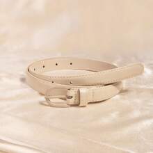 1pc Women's Fashion Versatile Belt, New Korean Elegant Style Decor For Jeans, Pants, Small Waist Belts