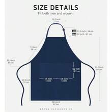 Aprons - Blue - View 3