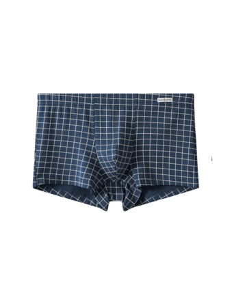 3st rutiga herrbyxor, modebekväma Casual boxershorts