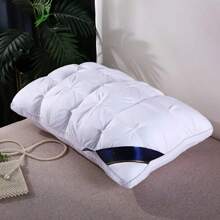 Luxurious Body Pillows, Hotel Collection, Soft Polyester Cover, Compressible, Breathable, Non-Deformable, Neck Support For Side, Back, And Stomach Sleepers, Dry Clean Only