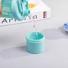Botella agitadora para proteína de 500ml, botella agitadora, botella mezcladora de batidos de fruta con bola mezcladora, a prueba de fugas, botella deportiva portátil para fitness, botella de agua para exteriores