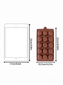 1 pièce Moule à chocolat, Moule à chocolat DIY, Différents modèles de moules à chocolat, Moules à chocolat en forme de cuillère, Moules à chocolat gaufré, Moules à chocolat carrés, Moules à chocolat avec motif de dessin animé, Moules à pudding, Moules à bonbons