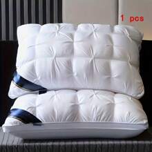 Luxurious Body Pillows, Hotel Collection, Soft Polyester Cover, Compressible, Breathable, Non-Deformable, Neck Support For Side, Back, And Stomach Sleepers, Dry Clean Only