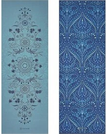 Esterilla de yoga  - Tapete de yoga de alta calidad, reversible, grueso, antideslizante, para ejercicios y ejercicios de fitness, para tipo de yoga, pilates y entrenamientos en el piso (68 x 24 x 6 mm - Cielo místico - Ver 9