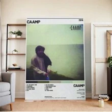 Framed Caamp Canvas Poster Bedroom Decoration Landscape Office Valentine's Birthday Gift