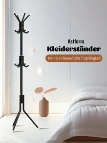 Stilvoller und funktionaler Garderobenständer für die Eingangsorganisation, modernes Design mit Mehrfach-Haken-Funktion, perfekt für die Heimdekoration, platzsparende Lösung für kleine Wohnungen, ideal für saisonale Nutzung, vielseitige Aufbewahrung für Mäntel, Hüte und Taschen, verleiht Ihrem Wohnraum einen Hauch von Eleganz, großartig für Feierlichkeiten und den täglichen Gebrauch, robuste Konstruktion für langanhaltend Leistung, einfach zu montieren und zu warten, ein Muss-haben-Accessoire für jedes Zuhause, heben Sie Ihre Eingangsästhetik mit diesem schicken Garderobenständer an.