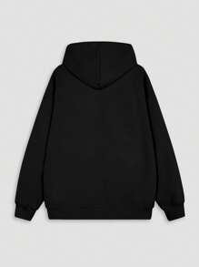 Blueplus Men's Fall Winter Pullover Sweatshirt - Simple Crew Neck,One-Piece Solid Color, Slightly Stretch Fabric Pullover, Suitable For Daily And Casual Indoor Wear, Regular Fit Warm Top