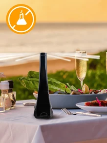 2pcs, Fly Fans For Tables, Electric Fly Swatter Fan For Outside Or Inside Meal, Keep Flies Away, Picnic Fan For Table Use, Fly Repellent Fans For Barbeque, Party, Restaurants, Home, Events, Battery Operated Food Spinning Fan, Portable Anti-Fly Fan - Black - View 3