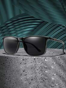 TAMWY 时尚偏光方框眼镜，男士运动眼镜，理想的父亲节礼物选择 - 多色 - 查看 6