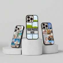 Personalized Custom Picture Collage Phone Case - Custom Photo Phone Case - Photo Collage IPhone 16,15,14,13 - Multicolor - View 7