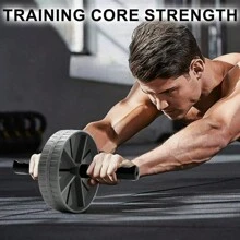 عجلة بطنية، لوح دفع البراعم، حبل قفز، مجموعة لياقة متعددة الوظائف لممارسة تمارين الصدر والعضلات البطنية، معدات اللياقة البدنية المنزلية