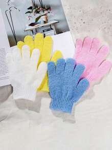 Exfoliating Gloves, 10 Colors Double Sided Exfoliating Gloves For Beauty Spa Massage Skin Bath Body Scrub Bath Accessories. Exfoliating Bath Gloves, 100% Nylon, 12 Colors Reversible Exfoliating Gloves For Beauty Spa Massage Skin Bath Body Scrubs Bath Accessories. Back To School