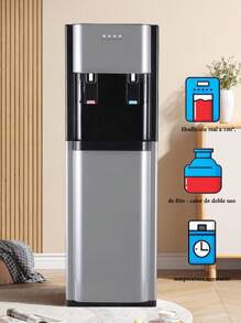 Máquina Inteligente de Agua Caliente con Control de Temperatura - Uso Dual de Agua Caliente y Fría, Hervido a Temperatura Constante - Plateado - Ver 1