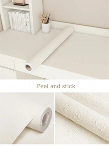 1 Roll Of Matte Multi-Color Tear-Off And Pastable Dormitory Wallpaper, Thick Waterproof Self-Adhesive Wallpaper, Suitable For Kitchen Countertops, Cabinets, Wall Decoration - Multicolor - View 9