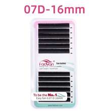 FADVAN Fadvan Easy Fanning Eyelash 0.05/0.07/0.10 C/D 9-17mm 15-20mm Mix Extensions Blooming Eyelashes Flare Eyelashes Russian Volume Auto Fan Eyelashes Natural Cilia Silk Lashes ,Natural, Lash Tech Supplies